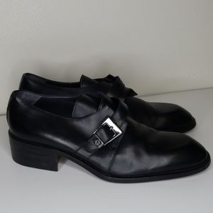 Gianni Versace Leather Monk Strap Derby Shoe